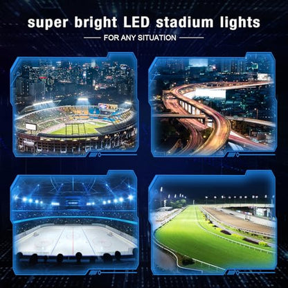 600W Dimmable LED Stadium Lights Outdoor for Sport Court