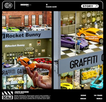 Display Case for Hot Wheels