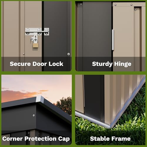 5x3 FT Outdoor Storage Shed
