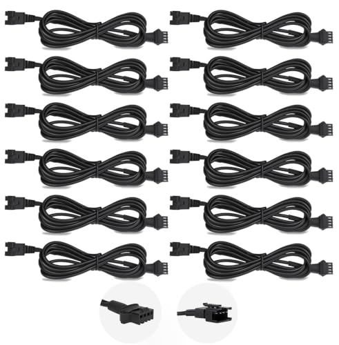 Rock Light Extension Wire 4 Pin 60 inch for Trucks ATV UTV