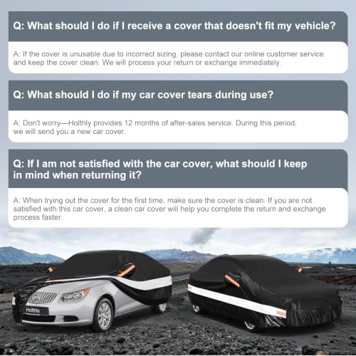 10 Layers Sedan Car Cover Custom Fit for Buick Lacrosse