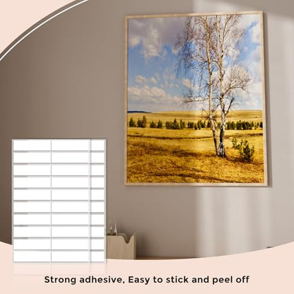 520pcs Double Sided Tape Wall Nano Sticky Dots Mounting Putty Two Sided Adhesive Strong Sticky Tack Multi (520 Count)