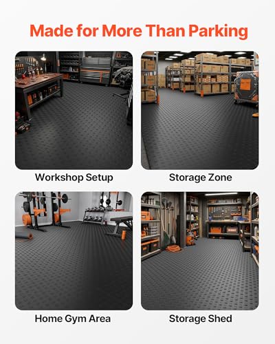 Garage Floor Tiles 12 x 12 x 0.53 inch