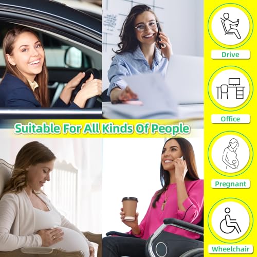 Car Seat Cushion with Back Support Pillow