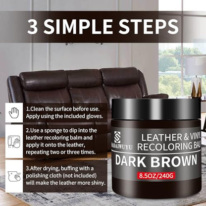 Leather Recoloring Balm