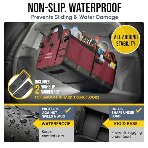 Large Car Trunk Organizer