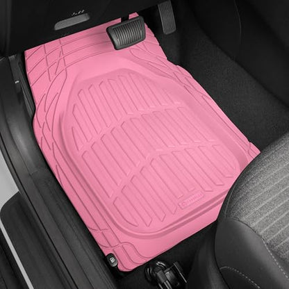 Cotton Candy Pink Car Floor Mats (3 Count)
