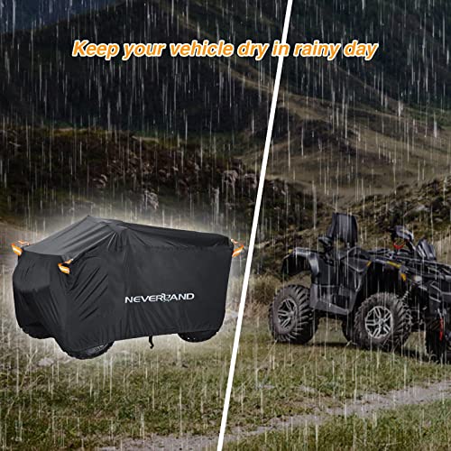 ATV Cover Waterproof Heavy Duty 4 Wheeler Cover for Honda XXXL