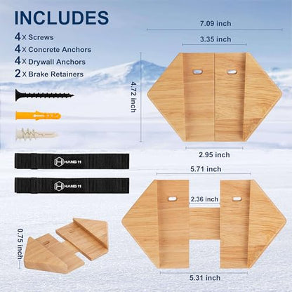 Ski Wall Mount