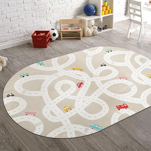 Large Kids Rug for Playroom