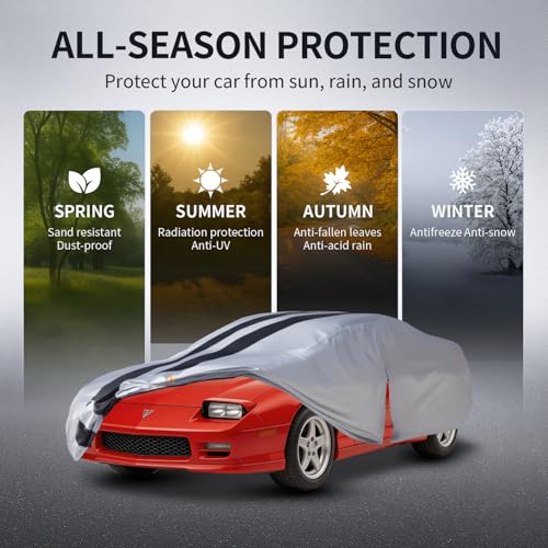 Multi Layer Car Cover Custom Fit for Pontiac Firebird