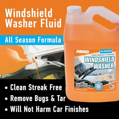Windshield Washer Fluid 1 Gallon (128 Fl Oz)
