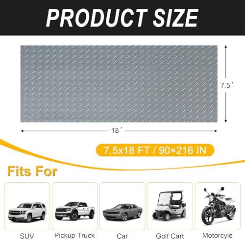 7.5x18 FT Garage Floor Mat