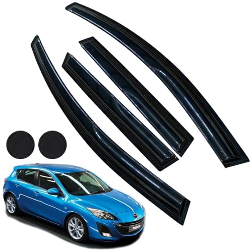Rain Guards for Mazda 3 Hatchback 2010