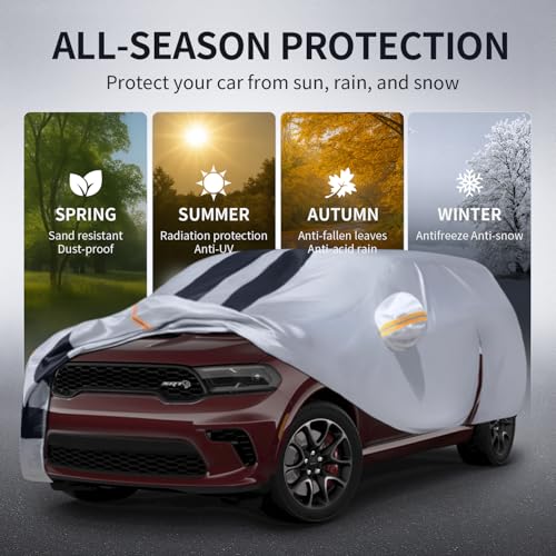 Multi Layer Car Cover Custom Fit for Dodge Durango