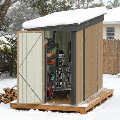 8x4FT Outdoor Storage Shed