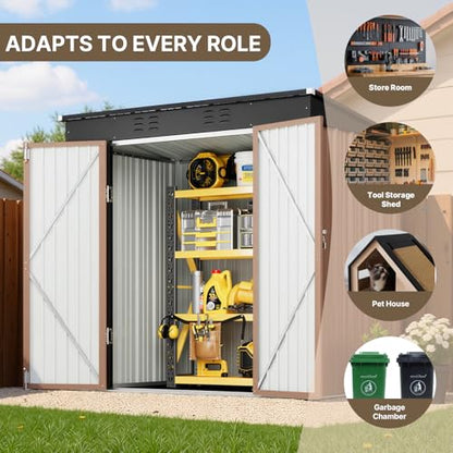 6' x 4' Outdoor Storage Shed