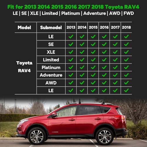 for Toyota RAV4 Floor Mats 2018