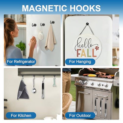 Magnetic Hooks for Cruise Essentials 2026 Cabins Door 25 Pack (25 Count)
