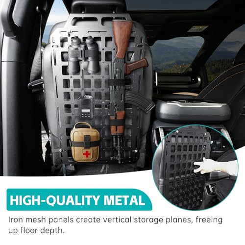 Tactical Seat Back Molle Panel Compatible with 2015