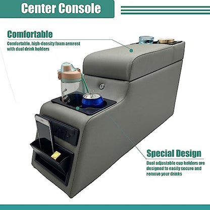 31515 Deluxe Locking Center Console for Jeep CJ