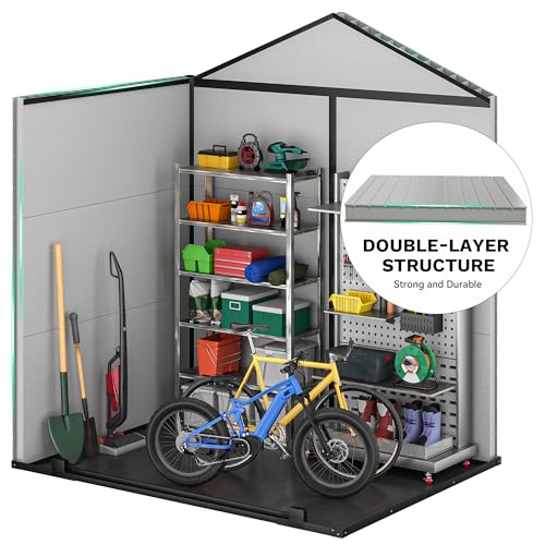 6x4.4 FT Outdoor Storage Shed