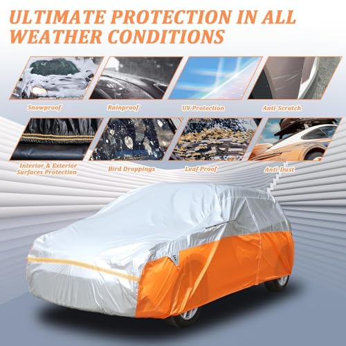 Waterproof All Weather Hatchback Car Cover