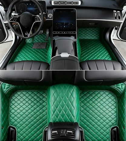 Custom All Weather Protection Leather Car Floor Mats for Cars Sedan SUV Sports Car Waterproof Floor Mat