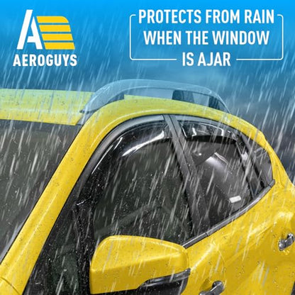 Extra Durable Window Deflectors in (4 Count)