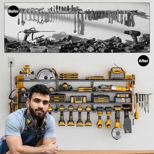 Power Tool Organizer Wall Mount