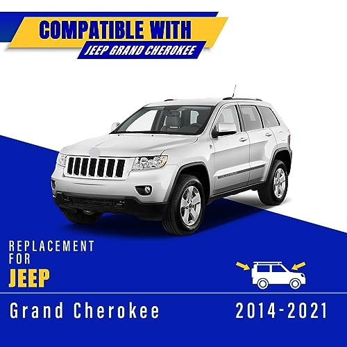 3 Wipers Fits Jeep Grand Cherokee 2014