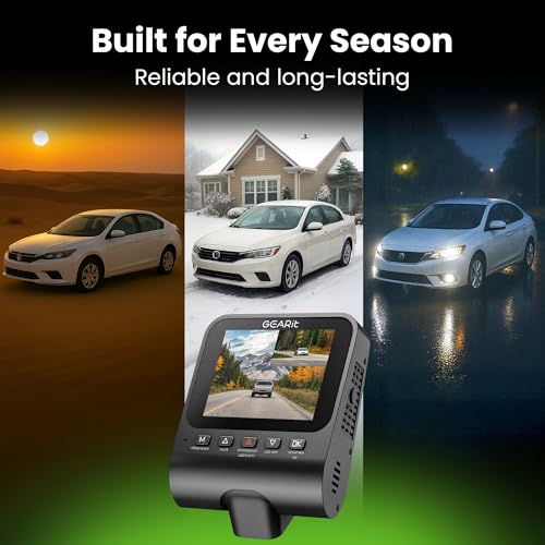 4K Dash Cam Front and Rear