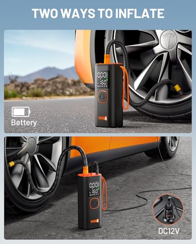 Portable Tire Inflator For Car