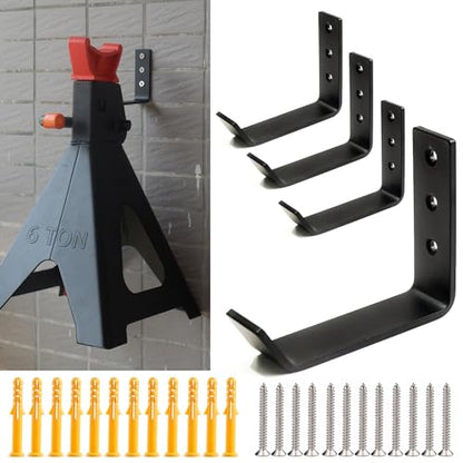 4 Packs Jack Stand Wall Mount Organizer (4 Count)