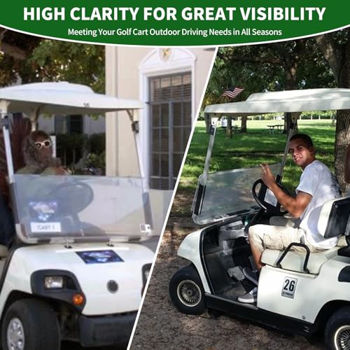 Golf Cart Foldable Windshield 3