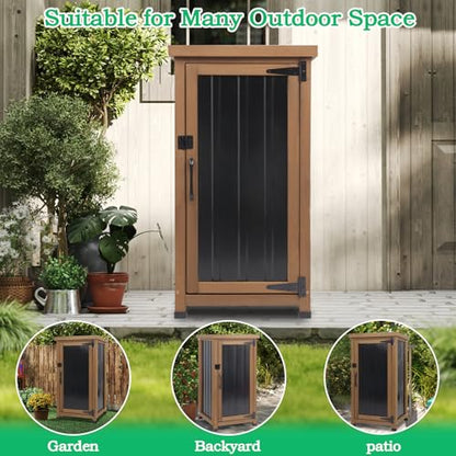 Small Outdoor Storage Cabinet Weatherproof