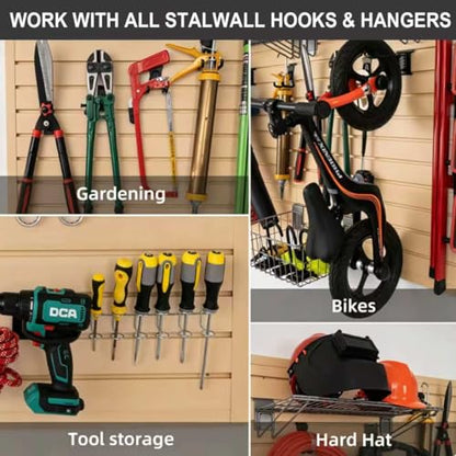 Slat Wall Paneling Garage Wall Organizer