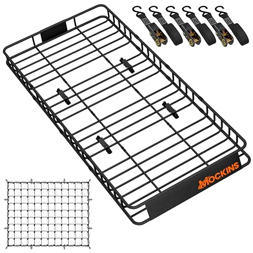 XL Extendable Roof Rack Cargo Carrier for Top of Vehicle Storage