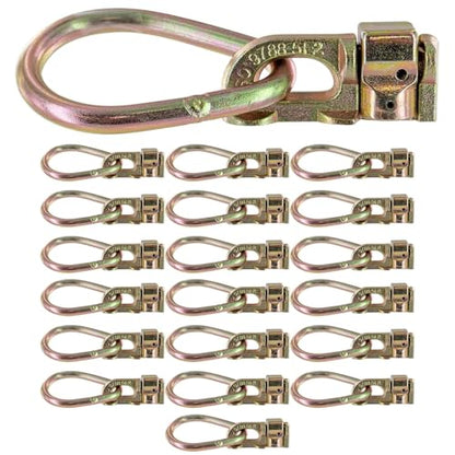 Double Stud L Track Fitting with Pear Link (20 Count)