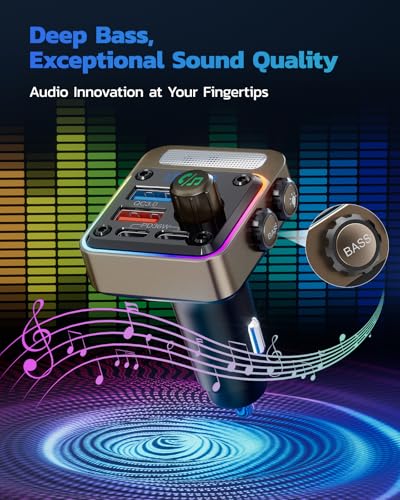 54W Bluetooth 5.3 Car Adapter