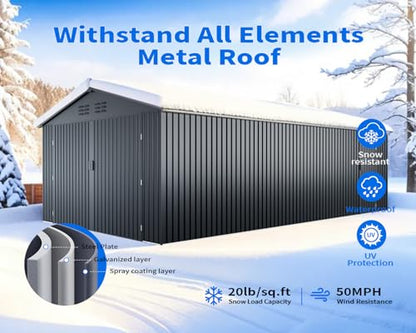 20 x 13 FT Outdoor Storage Shed
