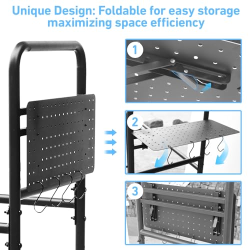 Rolling Tire Rack for Garage
