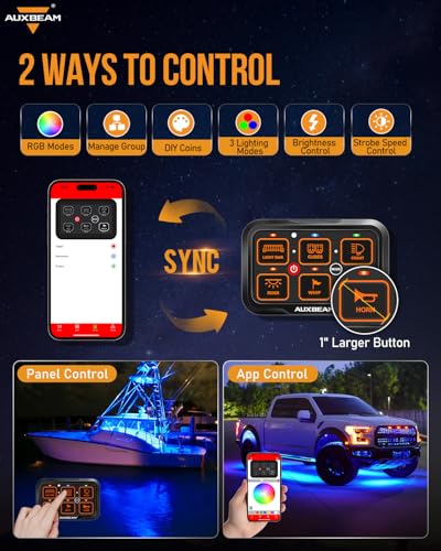 6 Gang Switch Panel Bluetooth AR