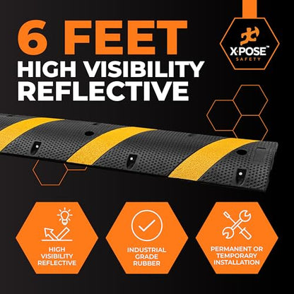 6 Ft Rubber Speed Bump