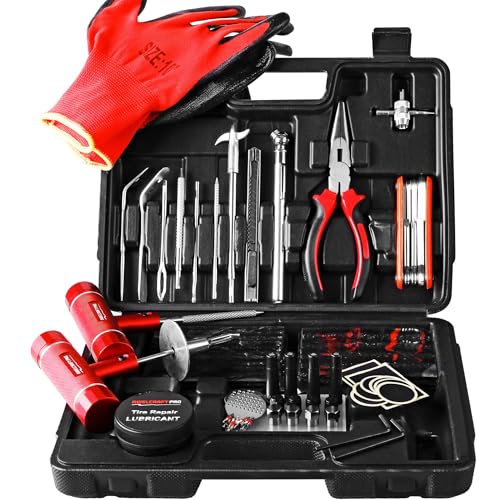 108 Piece Heavy Duty Tire Repair Kit (108 Count)