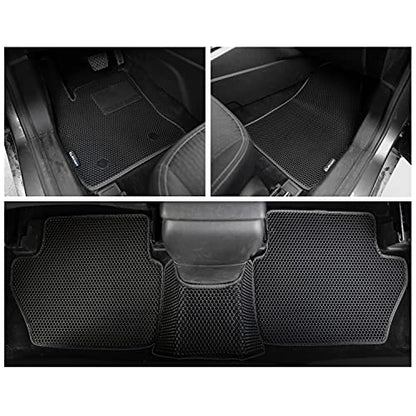 All Weather Car Floor Mats Compatible with Ford EcoSport 2018