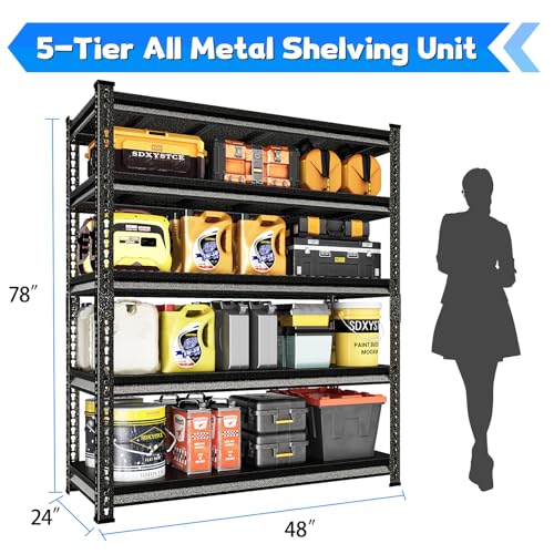 Garage Shelving Heavy Duty 3000LBS Loads