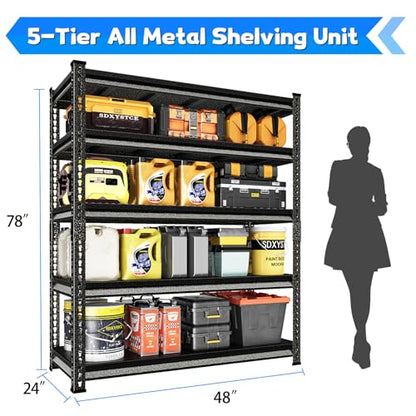 Garage Shelving Heavy Duty 3000LBS Loads