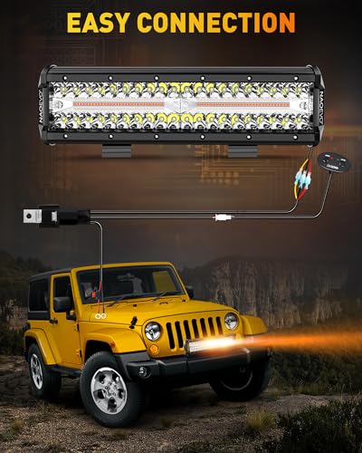 12 Inch LED Light Bar with Wiring Harness