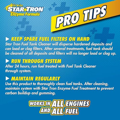 STAR TRON Enzyme Formula Fuel Tank Cleaner